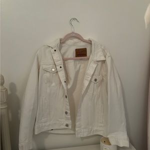 White Denim Jacket